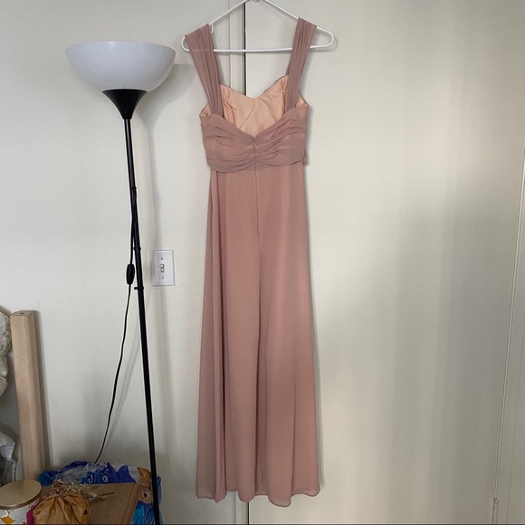 Blush pink bridesmaid dress - Picture 3 of 7